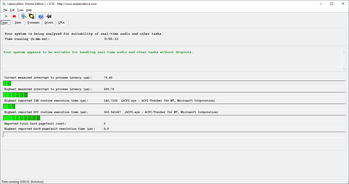 LatencyMon (Idle, WLAN actief)