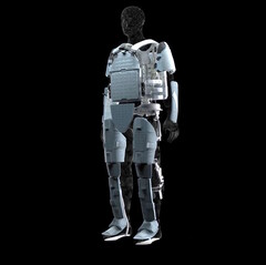 Het gepantserde exoskelet ExoM van Mehler Protection biedt volledige lichaamsbescherming tot VPAM 8. (Bron: Mehler Protection)