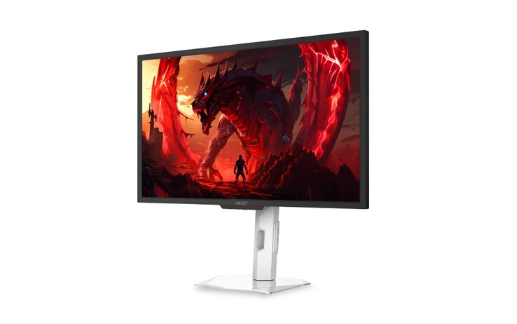 De Acer Nitro XV273U W1 gamingmonitor ondersteunt een reactietijd van 1 ms (Afbeelding bron: Acer)