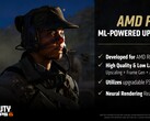 AMD FSR 4 maakt gebruik van RDNA 4's FP8 bekwaamheid voor upscaling en frame generatie. (Afbeelding Bron: AMD)