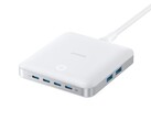 De Anker Nano Charger 130W heeft zes poorten. (Afbeeldingsbron: Anker)