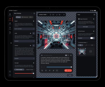 Apple iPad Pro M5 draait AI- en creatieve apps, wat de verbeterde GPU- en AI-prestaties van de M5-chip benadrukt (Afbeeldingsbron: Apple)