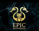 Belangrijkste visuele illustratie voor het Epic Montreux 2027-festival van Helvepic.