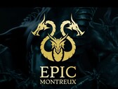 Belangrijkste visuele illustratie voor het Epic Montreux 2027-festival van Helvepic.