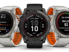 De Garmin Fenix 7 (foto) en verwante smartwatches krijgen een nieuwe bèta-update. (Afbeeldingsbron: Garmin)