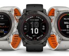 De Garmin Fenix 7 (foto) en verwante smartwatches krijgen een nieuwe bèta-update. (Afbeeldingsbron: Garmin)
