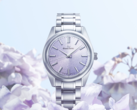 De Grand Seiko SBGW323 heeft een zachte en prachtige paarse wijzerplaat met Mt. Iwate-patroon, geïnspireerd op de kiribloem (Afbeelding bron: Grand Seiko)