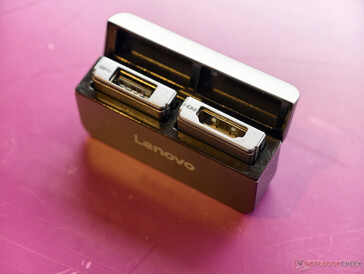 Modulaire poorten van het ThinkBook modulaire AI PC-concept