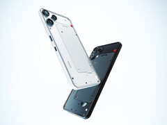 De Phone (3a) Lite blijft trouw aan de esthetiek van Nothing met zwarte of witte transparante ontwerpen. (Afbeeldingsbron: Nothing)