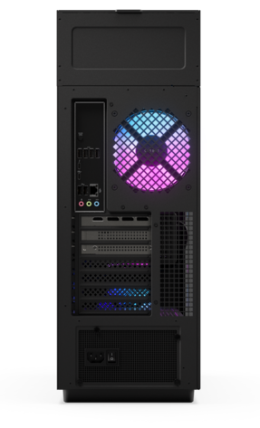 HP Omen Max 45L: Achterkant I/O. (Afbeeldingsbron: HP)