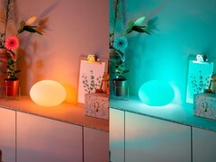 Philips Hue zal naar verwachting in de nabije toekomst een verbeterde versie van de Flourish tafellamp (afbeelding) uitbrengen. (Afbeeldingsbron: Philips Hue)