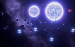 Stellaris is een iconisch, op de ruimte gebaseerd 4X RTS-spel met geweldige variatie en verkenning. (Afbeeldingsbron: Steam)