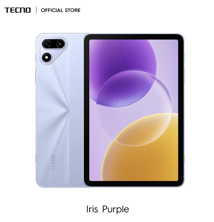 De Tecno Megapad SE 2 in Iris Purple.