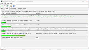 LatencyMon - Overzicht