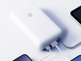 De Xiaomi 20.000 mAh Power Bank met ingebouwde kabel (2026) is toegestaan voor gebruik op vluchten in China.