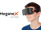 Shiftall kondigt de MeganeX superlichte VR-headset met dubbele 2560x2560 120 Hz OLED-schermen aan. (Bron: Shiftall)