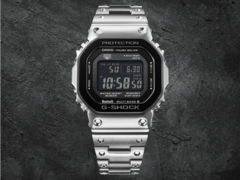 Casio's GMW-B5000BT-1 (foto) en twee andere Full Metal horloges zouden in oktober op de markt kunnen komen. (Afbeeldingsbron: Casioblog, bewerkt)