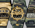 Casio: Eerste blik op vier nieuwe G-Shock "Camo en Gold" horloges die naar verluidt in juni worden gelanceerd