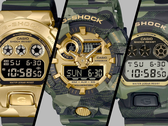 Casio: Eerste blik op vier nieuwe G-Shock "Camo en Gold" horloges die naar verluidt in juni worden gelanceerd
