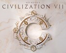Officiële key art voor Sid Meier's Civilization VII, waarop het centrale embleem van deze strategietitel te zien is.