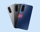 Onofficiële render van Galaxy A17 in drie kleurvarianten. (Afbeeldingsbron: Android Headlines)