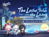 Honkai: Star Rail Versie 4.3 "De Lethe onder de levenden" Speciale programmabanner.