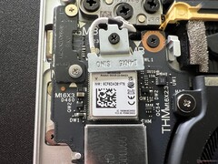 Opgesoldeerde WLAN-module