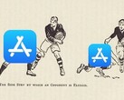 Apple brengt mogelijk binnenkort officieel sideloading naar iOS, waardoor gebruikers de App Store kunnen omzeilen (Afbeelding via "Rugger" door W. W. Wakefield en Apple, w/bewerkingen)