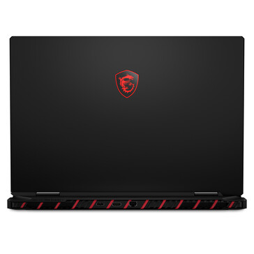 MSI Raider 18 HX achterkant (afbeelding via MSI)