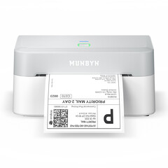 De Munbyn RW403B thermische labelprinter heeft een resolutie van 203 dpi (Afb.bron: Munbyn) 