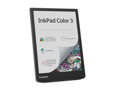 De PocketBook InkPad Color meet 134 x 189,5 x 7,95 mm en weegt 267 g. (Afbeelding bron: PocketBook)