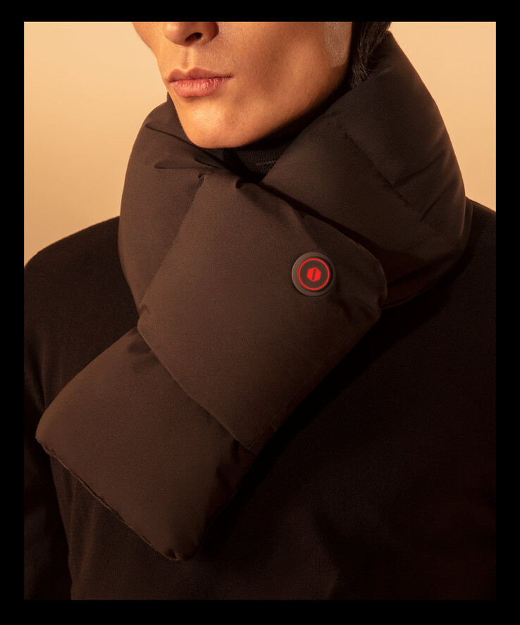 De Everyday Elements Intelligent Temperature Control Heating Scarf. (Afbeelding bron: Xiaomi Youpin)