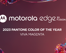 De Edge 30 Fusion heeft een speciale Pantone-editie. (Bron: Motorola)