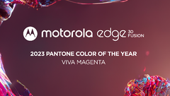 De Edge 30 Fusion heeft een speciale Pantone-editie. (Bron: Motorola)