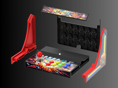 iMP Mini Arcade Pro gedemonteerd afgebeeld (Afbeelding bron: iMP Gaming PR)