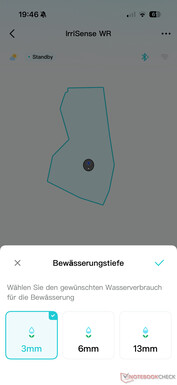 Hoeveelheid irrigatie