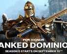 Een afbeelding ter aankondiging van het gerangschikte seizoen 0 van For Honor