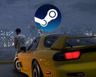 Forza Horizon 6 achtergrond gezien met Steam-logo