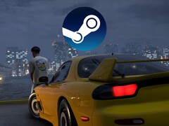 Forza Horizon 6 achtergrond gezien met Steam-logo