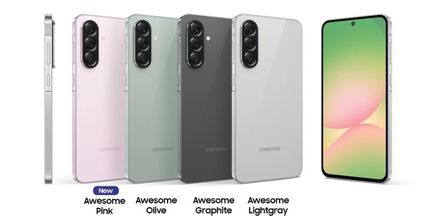 De Galaxy A56 is nu verkrijgbaar in een nieuwe Awesome Pink limited edition kleur. (Afbeelding bron: Samsung)