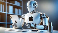 Apple onderzoekt robottechnologieën om het &quot;volgende grote ding&quot; te vinden. (Afbeelding: Dall.E)