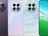 De Oppo A5 in respectievelijk Zirkon Black, Crystal Pink en Mica Blue (Afbeelding bron: Oppo)