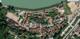 GPS-test Lenovo Idea Tab Plus: keerpunt