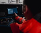 Smartscreen in de bestuurderscabine van de Vectron X
