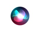 Het logo voor Siri, Apple's stemassistent