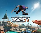 Officiële afbeelding van het spel Tony Hawk's Pro Skater 3+4. (Afbeelding bron: Nintendo)