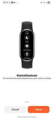 Xiaomi Smart Band 10 Instellingen