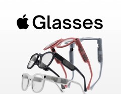 Door een fan gemaakte render van Apple slimme bril.