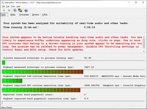 Maximale latency na 10 seconden Prime95