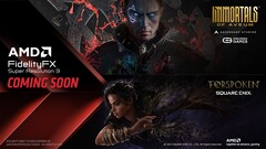 FSR 3 zal beschikbaar zijn op alle GPU&#039;s uit de Radeon RX 590- en GeForce GTX 10-serie. (Afbeelding bron: AMD)
